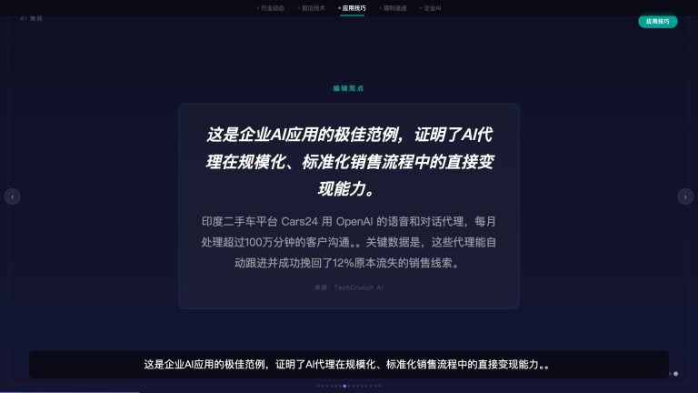 5 条 AI 速览：OpenAI 警示长期运行风险，中国模型成本碾压硅谷，Cars24 用 AI 捞回客户