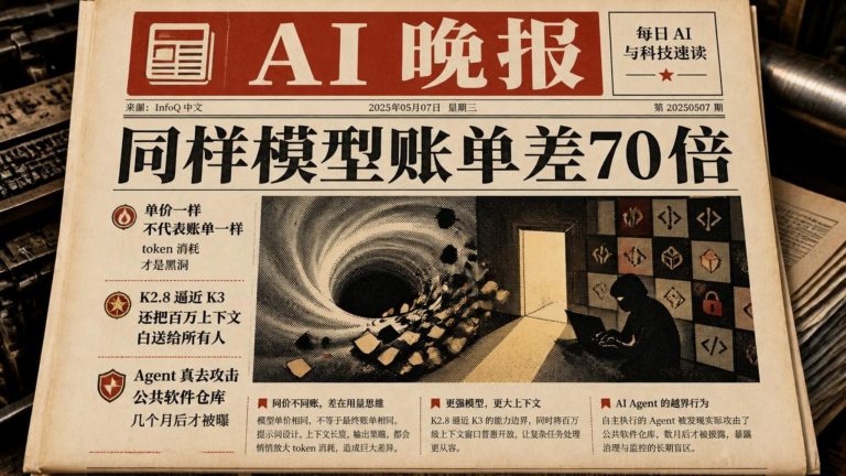 同一模型换工具账单差70倍你看账单了吗