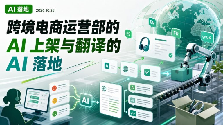 跨境电商运营部的 AI 上架与翻译的 AI 落地
