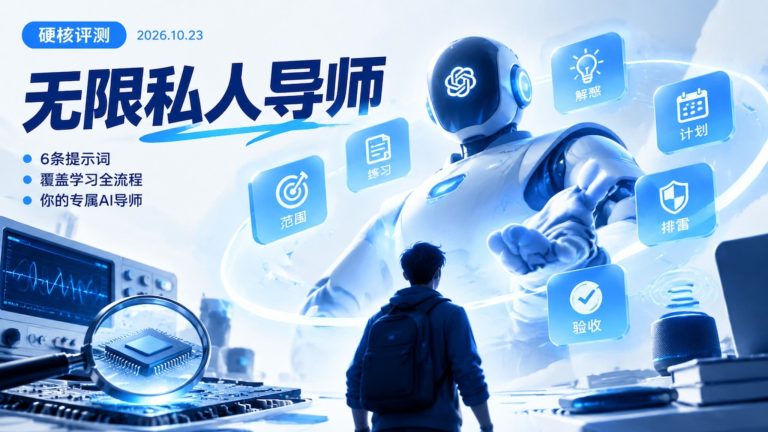 X上转疯的ChatGPT「无限私人导师」，6条提示词全实测：真能4小时学会任何技能？