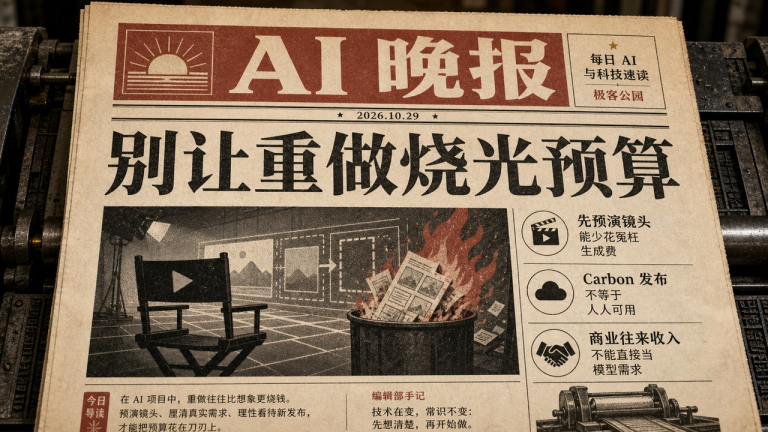 老板一句重做AI视频预算就烧光